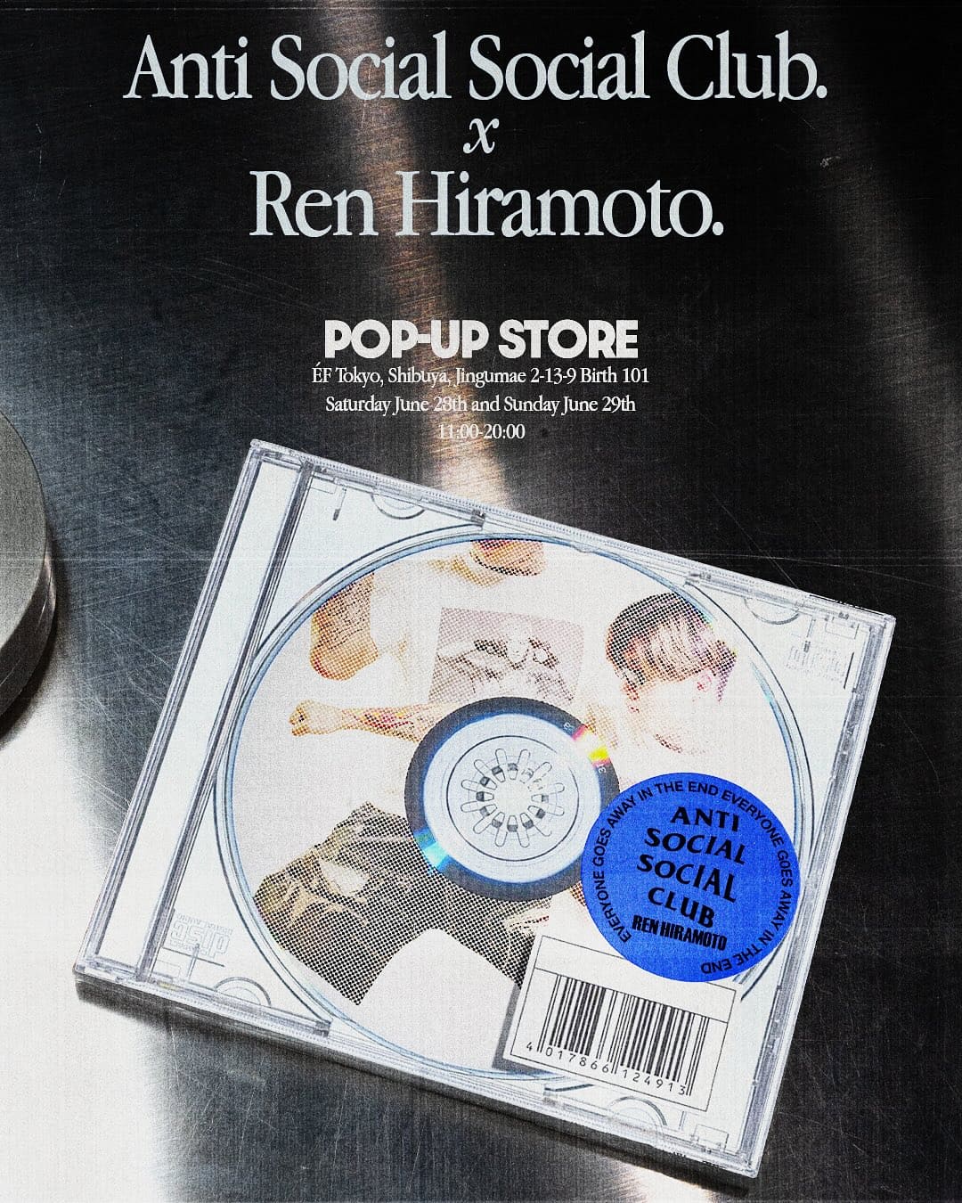 平本蓮　Anti Social Social Club サイン入りトレカ 株式会社fact 公式サイト｜平本蓮・平本丈・篠塚辰樹 所属事務所